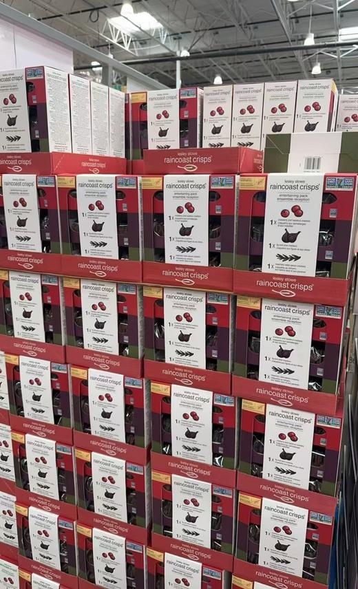 加拿大Lesley Stowe薄脆饼干蔓越莓无花果葡萄干混装450g 温哥华直邮 商品图2