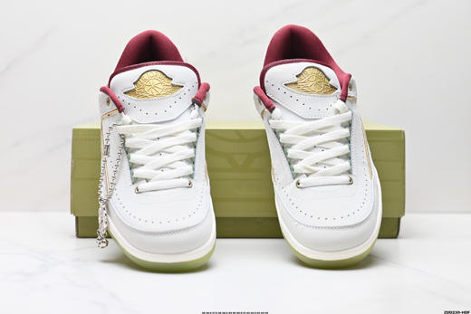 耐克乔丹Air Jordan 2 Retro Low低帮复古篮球鞋FJ3468-100男女鞋 商品图6