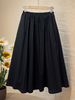 【诠释自我】品牌-100%棉黑色大裙摆半身裙-喜出 商品缩略图4