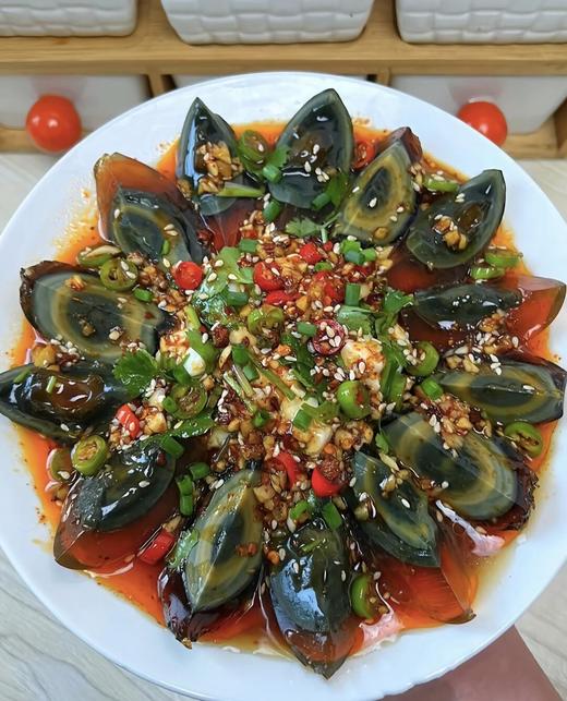 裹泥松花皮蛋9.8元1盒6枚装，明天到 商品图3