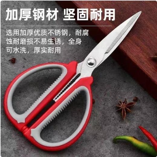 【JL】厨房剪刀 不锈钢加厚材质 商品图0