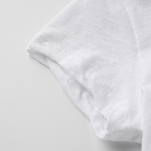 ROMI STUDIO“童趣系列”撞色涂鸦印花竹节棉圆领短袖T恤RWCRSY4475【发货时间25-30天】 商品图3