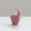 现代创意艺术琉璃粉色大象动物摆件客厅玄关电视柜书房样板间装饰 商品缩略图2