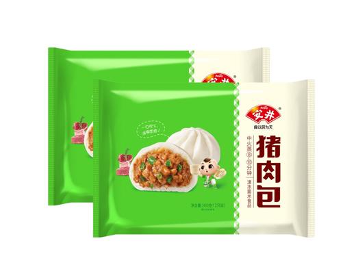 安井猪肉包360g/袋（12只装） 商品图1