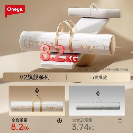 丸丫V2防摔蚊帐婴儿2025新款专用儿童蚊帐家用卧室防掉床全底全罩 商品图3