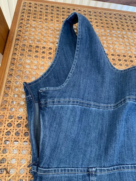 【高品质私服】【IC薄弹力牛仔中长连衣裙】行走间展现优雅与从容的气质，0化学污染：预还原染色工艺G1444-CC【无标出货 介意慎拍】 商品图14