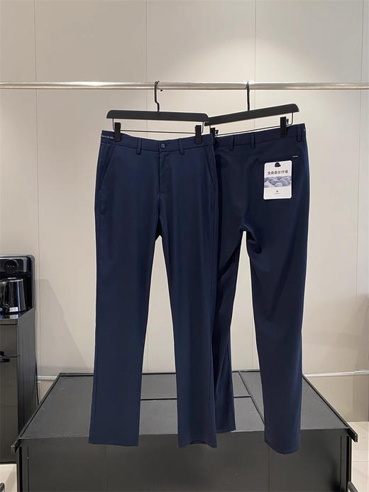 品牌正品男式高端商务桑蚕丝莫代尔混纺透气薄款西裤 商品图8