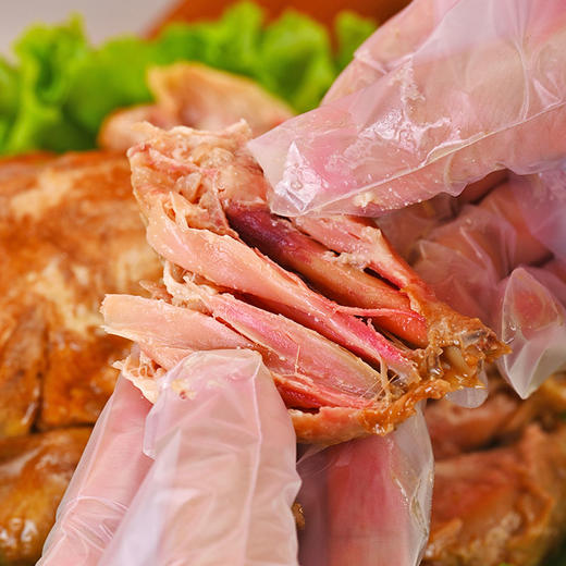 野风酥德州脱骨扒鸡礼盒1kg（2只装） 商品图3