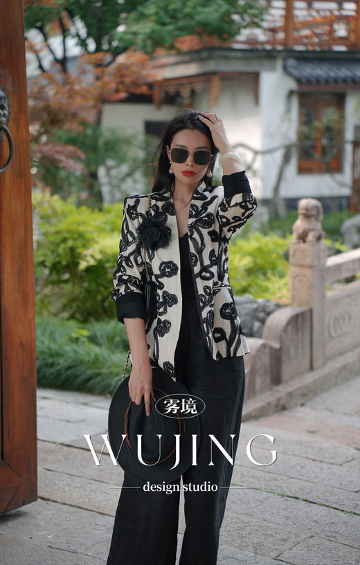 【雾境定制新款】藤蔓织梦 亚麻裤子 22311 商品图6