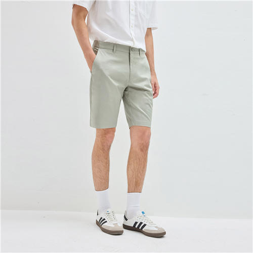 佐丹奴男装25年新款凉感180度半橡筋腰头短裤（冰冰裤）01105218 商品图0