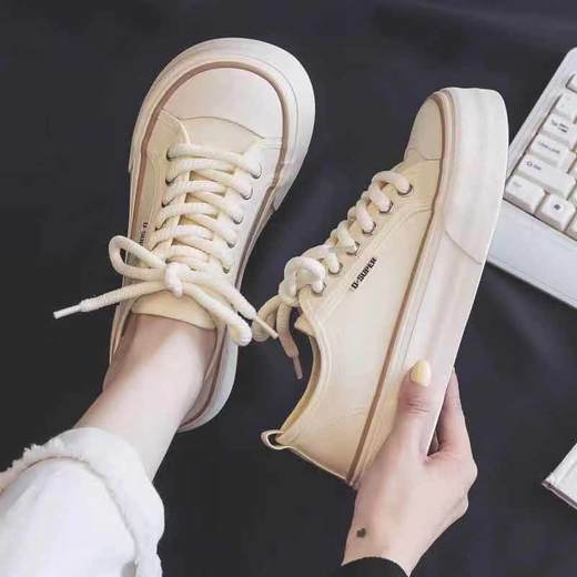 【HF】无忧购“清仓大促”韩版学生休闲百搭四季可穿帆布鞋（截单后3-5天发货) 商品图0