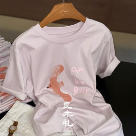 【部分现货】良木礼燕子印花短T(1020)