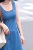 【高品质私服】【IC薄弹力牛仔中长连衣裙】行走间展现优雅与从容的气质，0化学污染：预还原染色工艺G1444-CC【无标出货 介意慎拍】 商品缩略图3