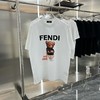 高品短袖  芬迪FENDI情侣款短袖T恤半袖体恤 商品缩略图0