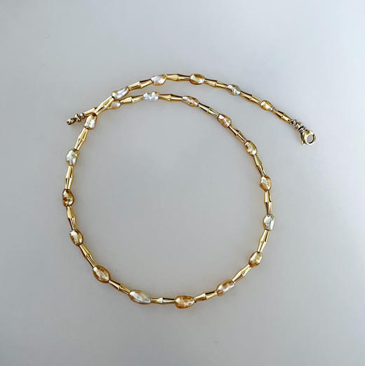 ONLY系列 18K镶南洋KESHI珍珠 项链 商品图2