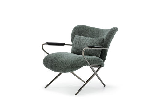 倾城 休闲椅 | 皮布面料可选，详询客服 商品图0