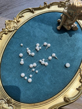 铜合金 玻璃 满天星耳钉 耳饰 22326