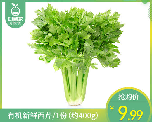 【叼鲜蔬】有机新鲜西芹/1份（约400g） 商品图0