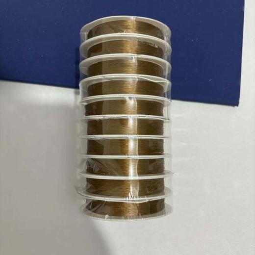 0.3mm金色本色钢丝线引线穿珠线 diy手工自制串珠材料编织软线 商品图3
