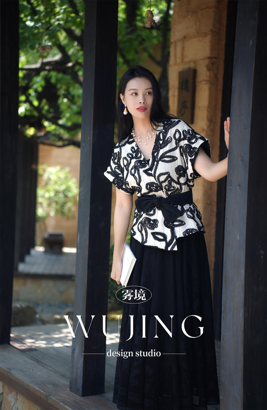 【雾境定制新款】藤蔓织梦 蕾丝半裙 22313 商品图7