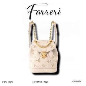 驴家M13656奶油丝印Nano Noé背包