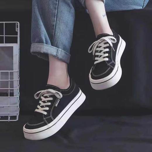 【HF】无忧购“清仓大促”韩版学生休闲百搭四季可穿帆布鞋（截单后3-5天发货) 商品图3