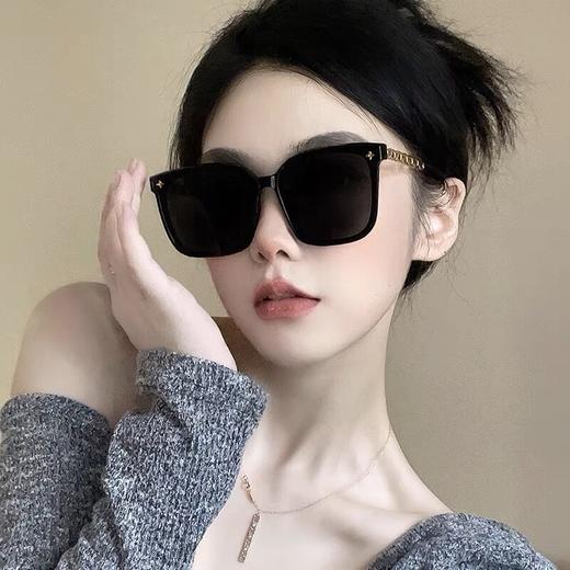 新款墨镜 复古方框墨镜，显瘦又防晒！大脸女孩的时髦救星 女复古方框网红高级感大脸显瘦防晒防紫外线太阳眼镜 商品图1