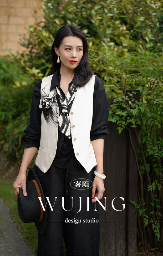 【雾境定制新款】藤蔓织梦 亚麻马甲 22312 商品图2