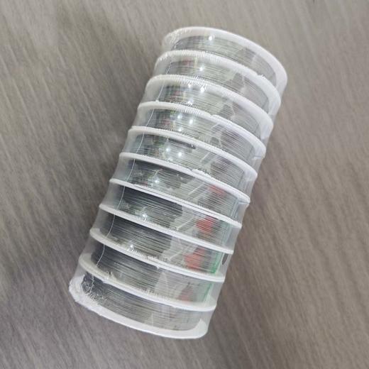 0.3mm金色本色钢丝线引线穿珠线 diy手工自制串珠材料编织软线 商品图5