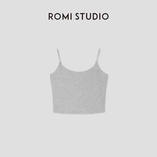 ROMI STUDIO“夏日碎片”高支棉肤感弹力无Bra吊带背心24SST582 商品图1