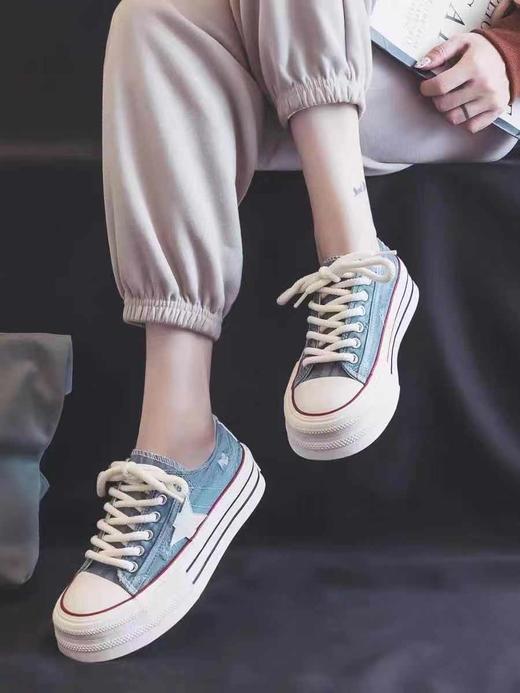 【HF】无忧购“清仓大促”韩版学生休闲百搭四季可穿帆布鞋（截单后3-5天发货) 商品图1