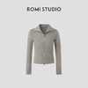 ROMI STUDIO 天丝棉麻超轻薄独特肌理感修身短款外套 RWCRS94293【发货时间25-30天】 商品缩略图0