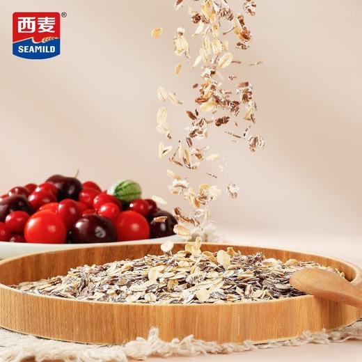 健康燕麦礼盒1.02kg盒装多口味高纤维高钙早餐冲饮家庭送礼装 商品图5