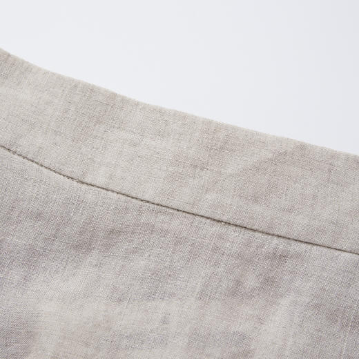 ROMI STUDIO“质感亚麻”100%进口雨露麻轻薄长款半身裙 RWCRX42461 商品图2