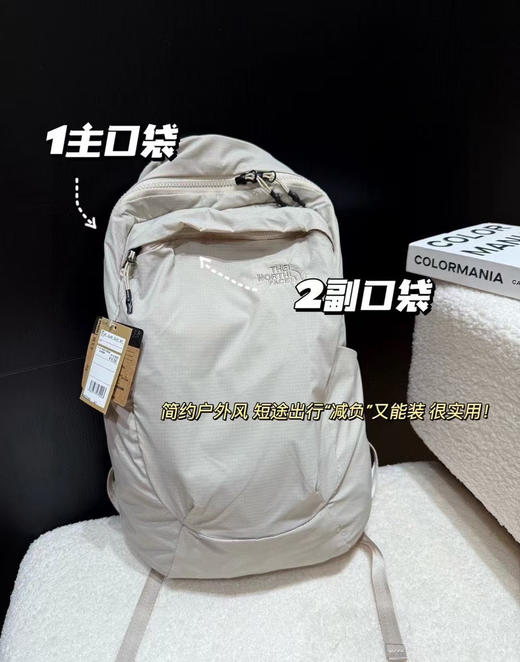 出口日本原单正品北面TNF Glam Daypack可收纳便携式双肩包
四个色，20L
原价16390日元 商品图3