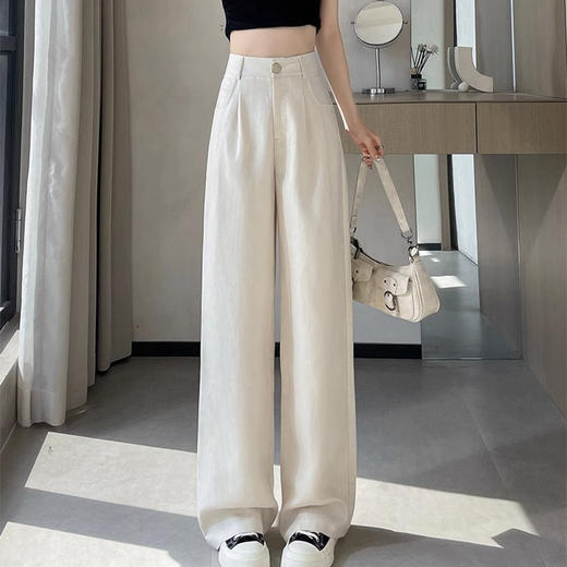 裁缝学苑AH27西装阔腿裤纸样女夏季冰丝棉麻防晒裤拖地裤高腰亚麻裤 商品图1