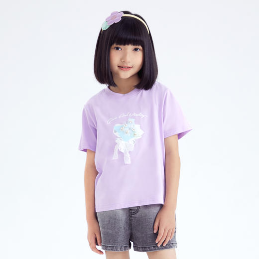 412-童圆领短袖针织衫 商品图6