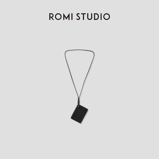 ROMI STUDIO意大利进口牛皮革双面抛光不锈钢镜面卡包RW24LP30912 商品图0