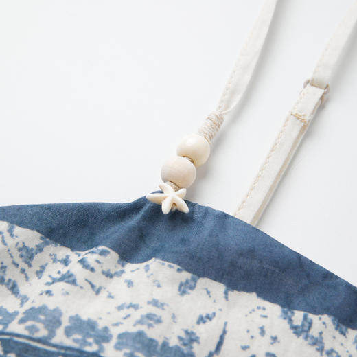 ROMI STUDIO“自在轻夏”复古印花民族风不规则吊带背心 RWCRSJ3496【发货时间25-30天】 商品图2