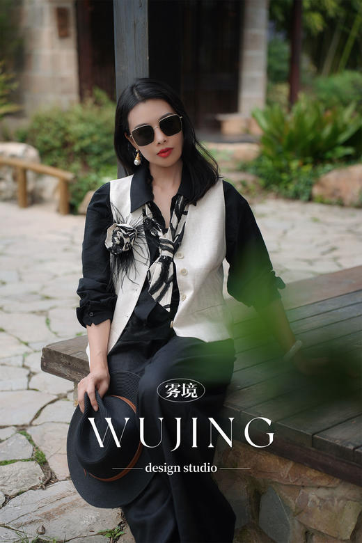 【雾境定制新款】藤蔓织梦 亚麻马甲 22312 商品图4