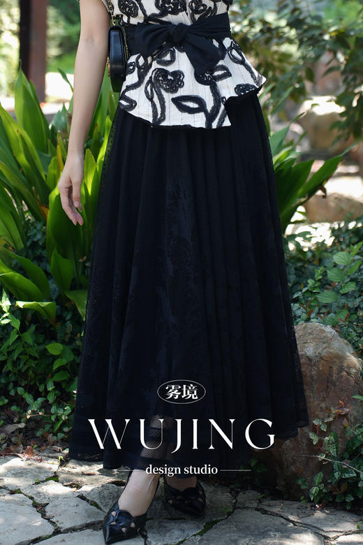 【雾境定制新款】藤蔓织梦 蕾丝半裙 22313 商品图0