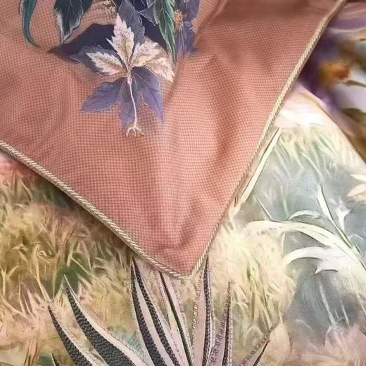 10楼 富安娜 独幅床单四件套-大自然艺术家 .晨曦初晓 / 橙 吊牌价6980-7980元 活动价3380-3680元 商品图2