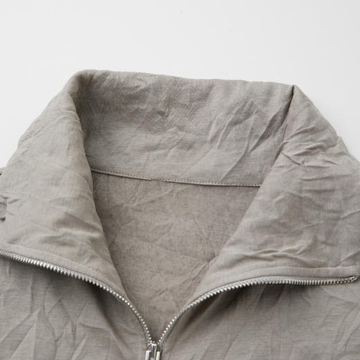 ROMI STUDIO 天丝棉麻超轻薄独特肌理感修身短款外套 RWCRS94293【发货时间25-30天】 商品图2