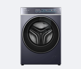 海尔 洗衣机 XQG100-HBLE77A8 10KG洗+7KG烘干 嵌入式 直驱变频 一级能效 滚筒 洗烘一体 晶釉蓝
