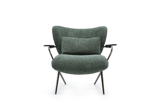 倾城 休闲椅 | 皮布面料可选，详询客服 商品图1