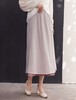 7.24秒杀~实物很好【诠释自我】品牌 8019 90%天然植物纤维拼色半身裙-喜出 商品缩略图0