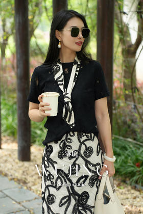 【雾境定制新款】藤蔓织梦 蕾丝t恤 22314