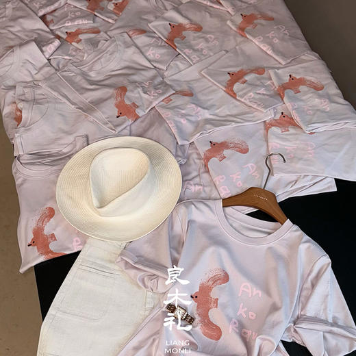 【部分现货】良木礼燕子印花短T(1020) 商品图2