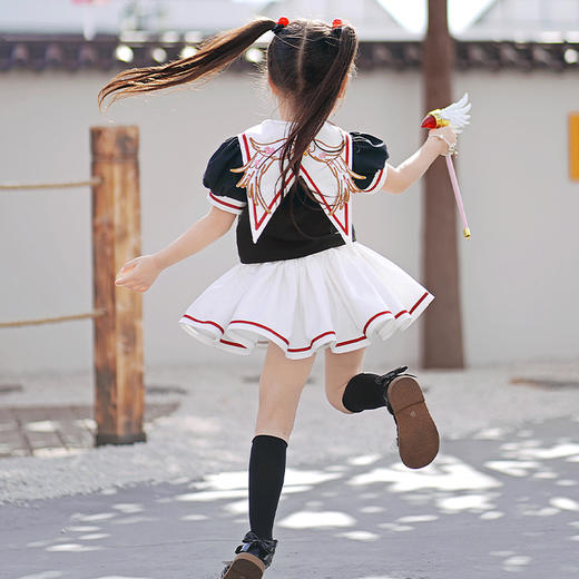 裁缝学苑TH04学院风泡泡袖短袖小衫纸样半身裙套装打版裁剪 商品图4