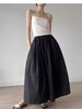 【诠释自我】品牌-100%棉黑色大裙摆半身裙-喜出 商品缩略图2